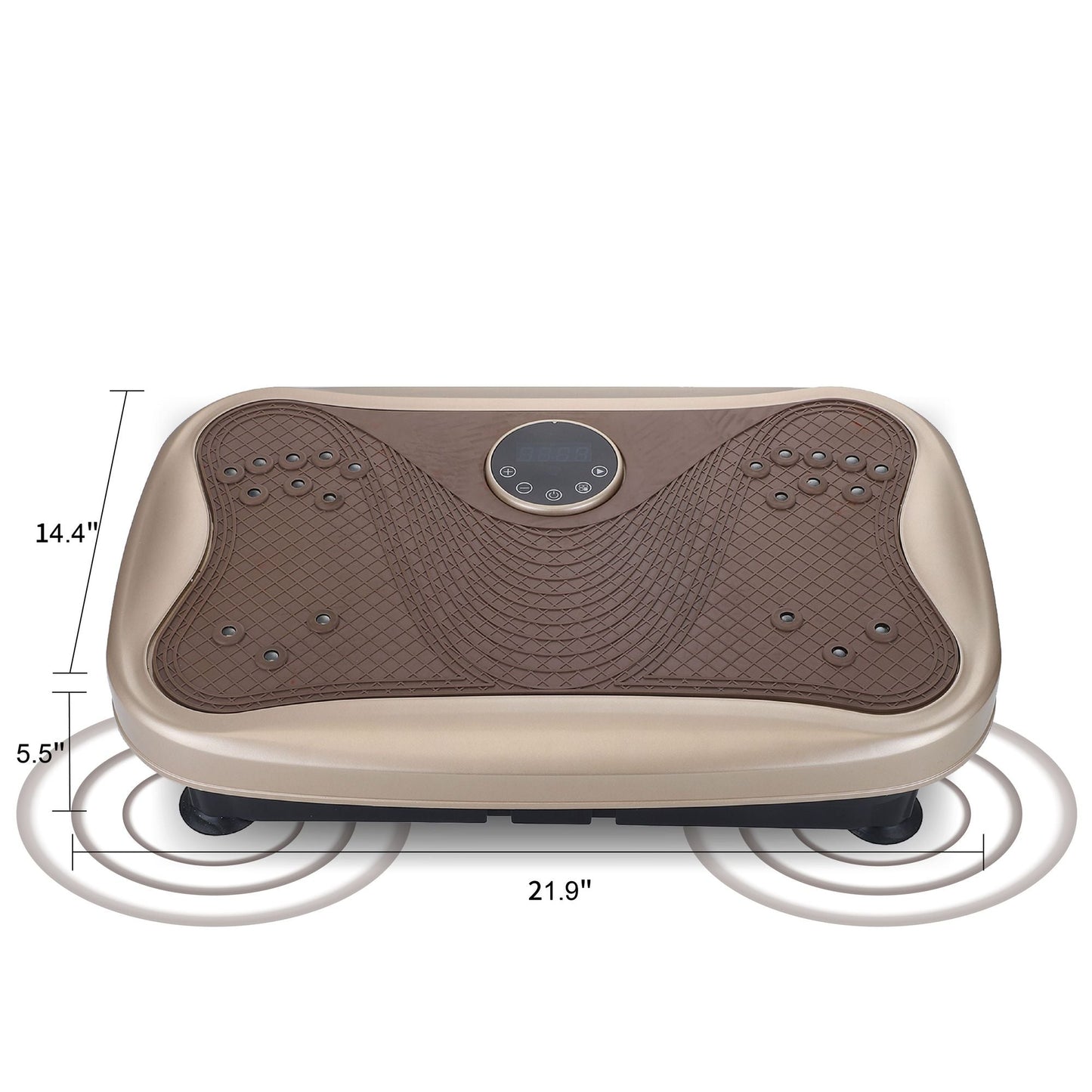 Vibration Plate Fitness Platform Whole Body Exercise Machine with 120 Speed Levels, Lymphatic Drainage, Fat Burning, and Weight Loss, Perfect for Women, Men, and Home Gym exercise