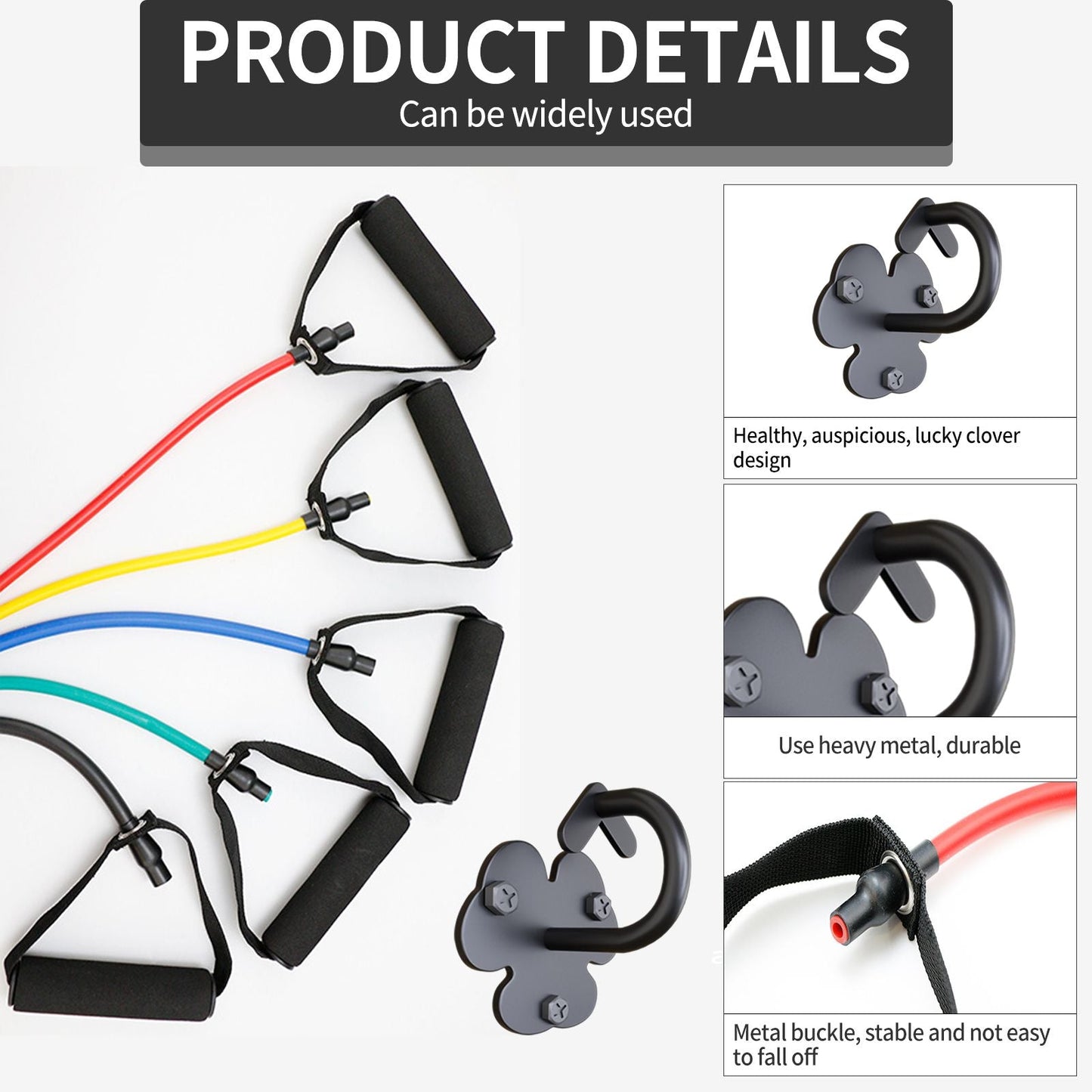 Resistance band wall anchor, exercise hook set door gym fitness strength strength training Preferred merchant service providers include SpeedX.UNIUNI.Amazon.USPS