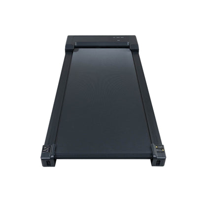 2.5HP Under Desk Treadmill, Portable Walking Pad for Home & Office, Compact Running & Walking Machine with Remote Control, LED Display, Black