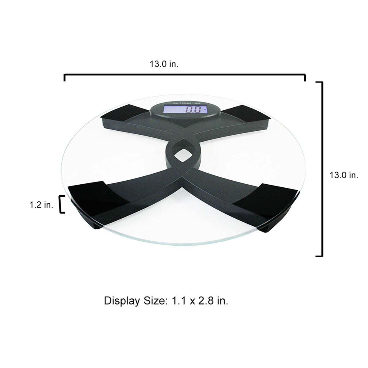 396TBS TALKING BATHROOM WEIGHT SCALE 396LBS