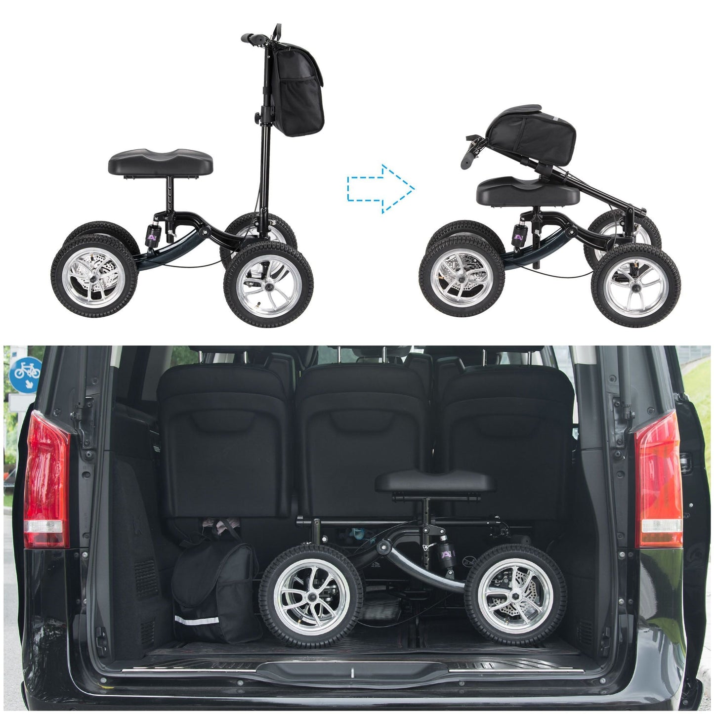 aluminum knee scooter