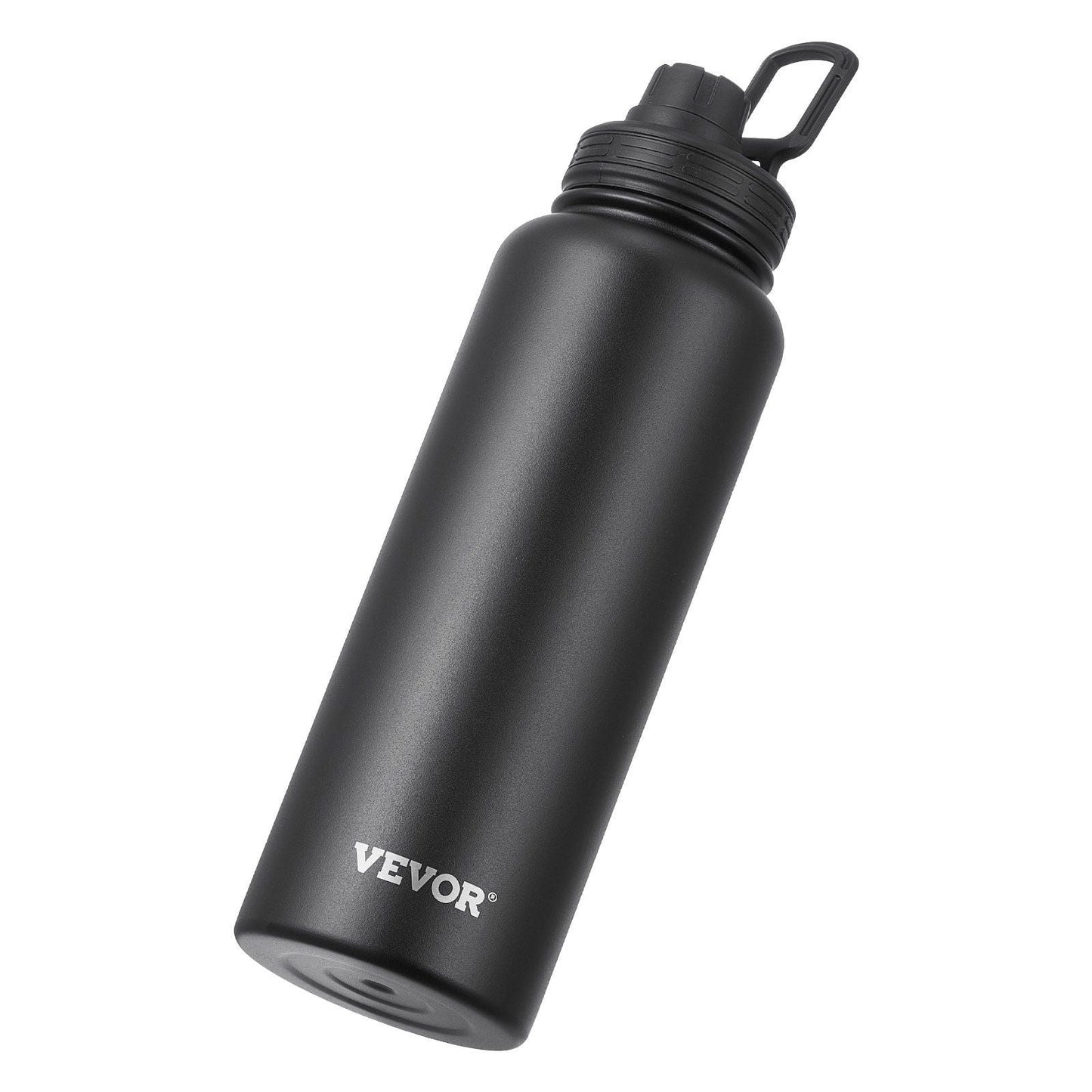 40 Oz tumbler Insulated rambler Stainless Steel with Wide Mouth Lid Black