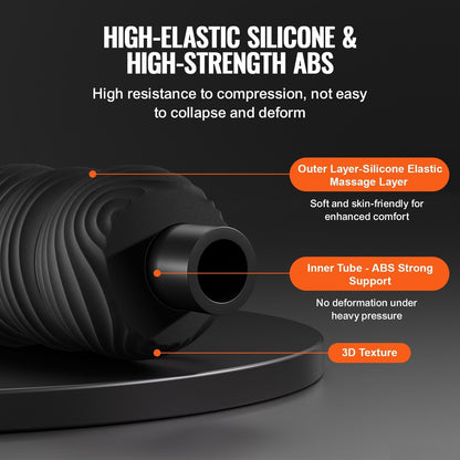 Vibrating massage roller ball Peanut Massage Ball 4 Intensities Rechargeable Massage Roller