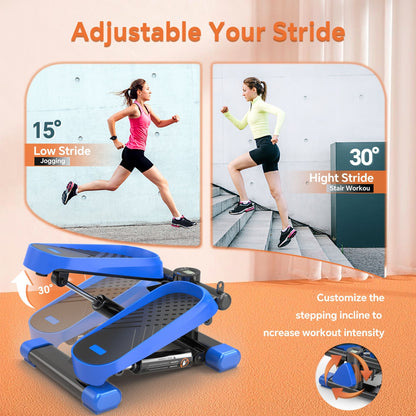 Mini Stepper machine with Resistance Bands