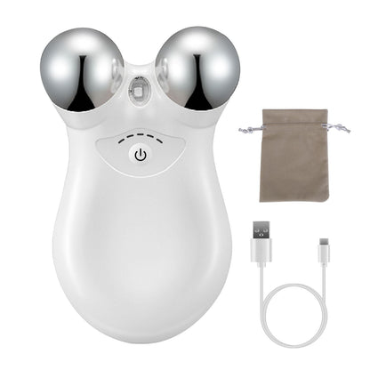 5-Gear Facial Massager: Rechargeable Microcurrent Roller for Lifting & Wrinkle Reduction