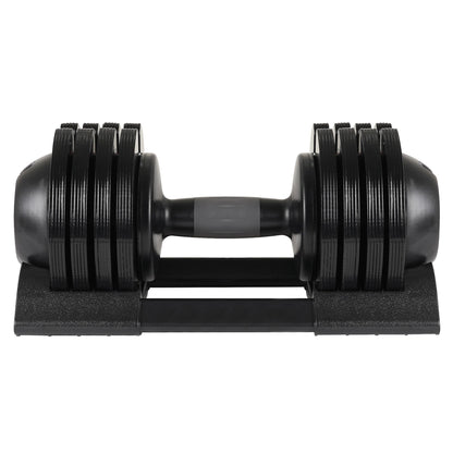 52LBS Adjustable dumbbell steel and plastic