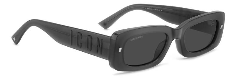 Dsquared Icon 0020/S Grey Unisex Sunglasses 52mm
