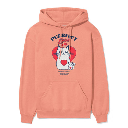 Purrfect Love Cat Hoodie