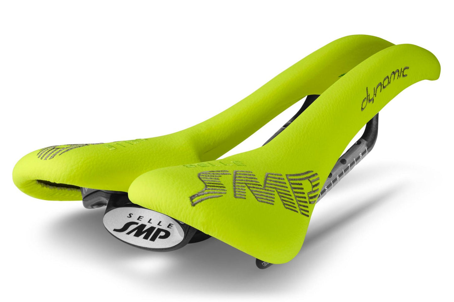 Selle SMP Dynamic Saddle with Carbon Rails (Fluro Yellow)