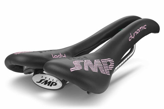 Selle SMP Dynamic Saddle with Steel Rails (Lady Black)