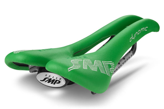 Selle SMP Dynamic Saddle with Carbon Rails (Green)
