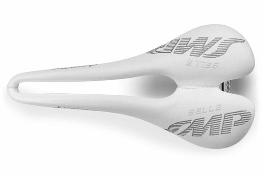 Selle SMP Dynamic Saddle with Steel Rails (White)