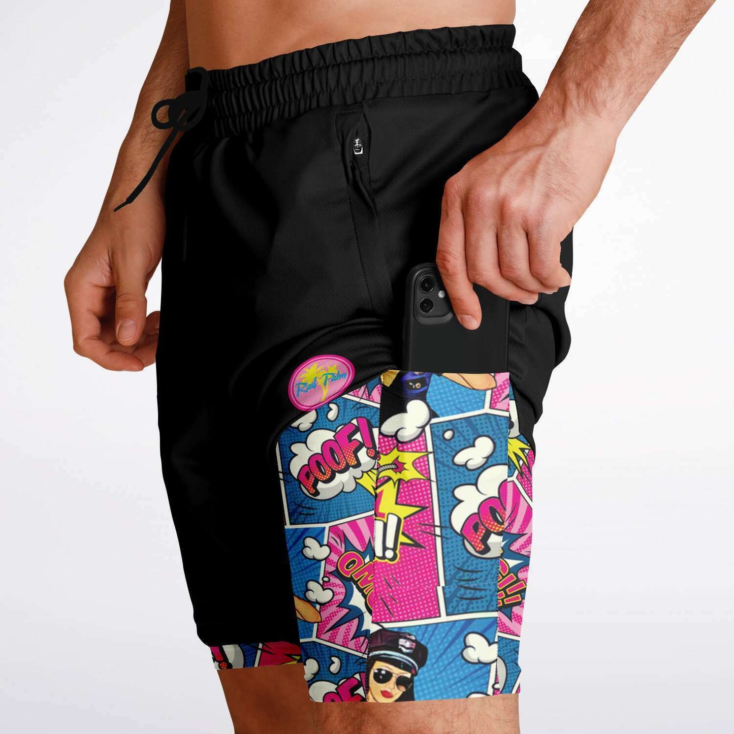 Here Comes The Boom! Men's 2-in-1 Shorts