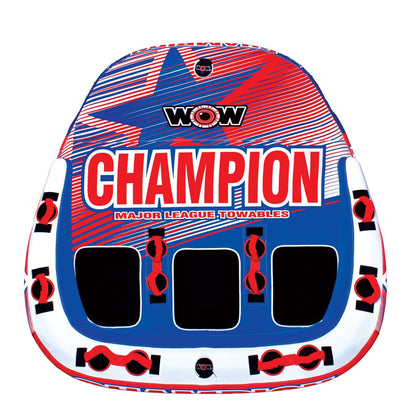 WOW Sports Champion 3-Person Towable (21-1010)