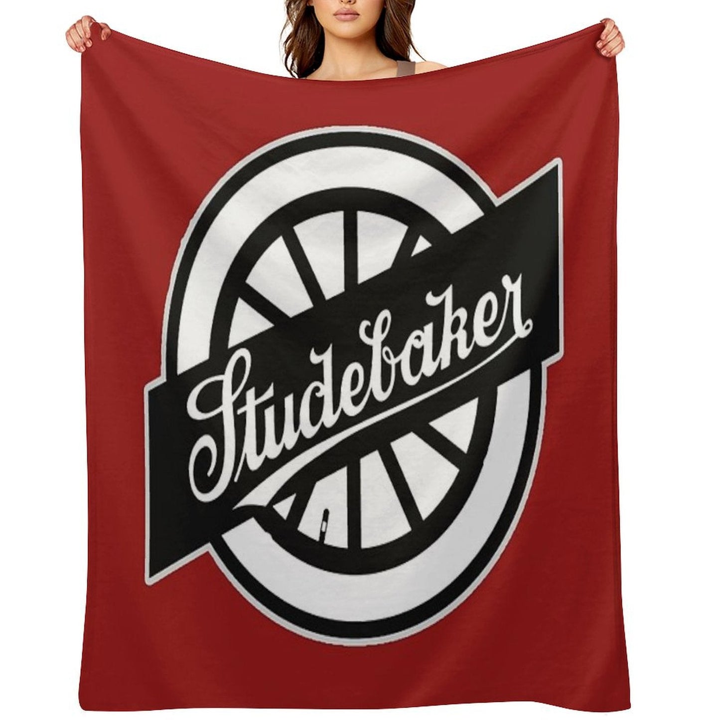 Studebaker Wheel Logo Throw Blanket