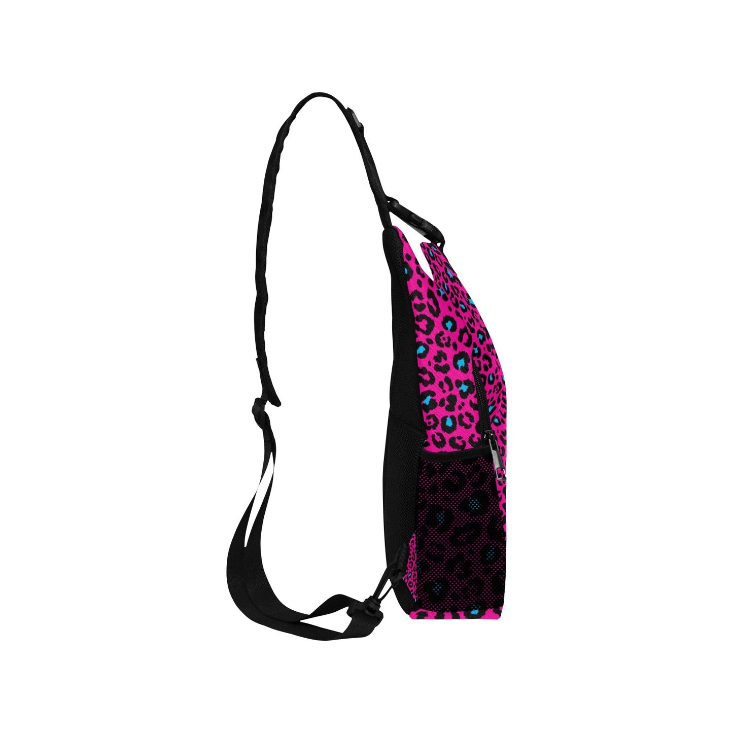Pink Leopard Sling Bag