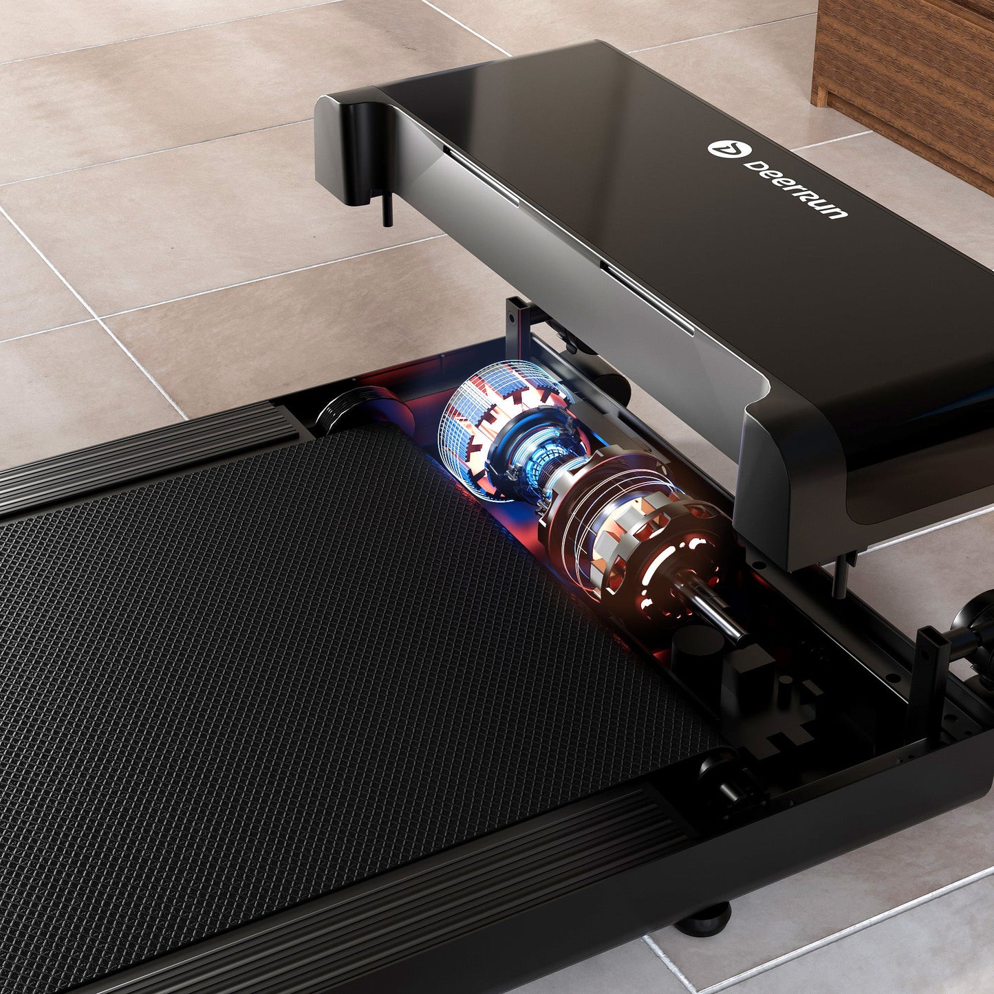 DeerRun Z20 Foldable Treadmill – Ultra Compact with LED Display