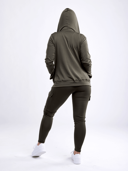 JupiterGear Athletic Fitted Zip-Up Hoodie Jacket with Pockets
