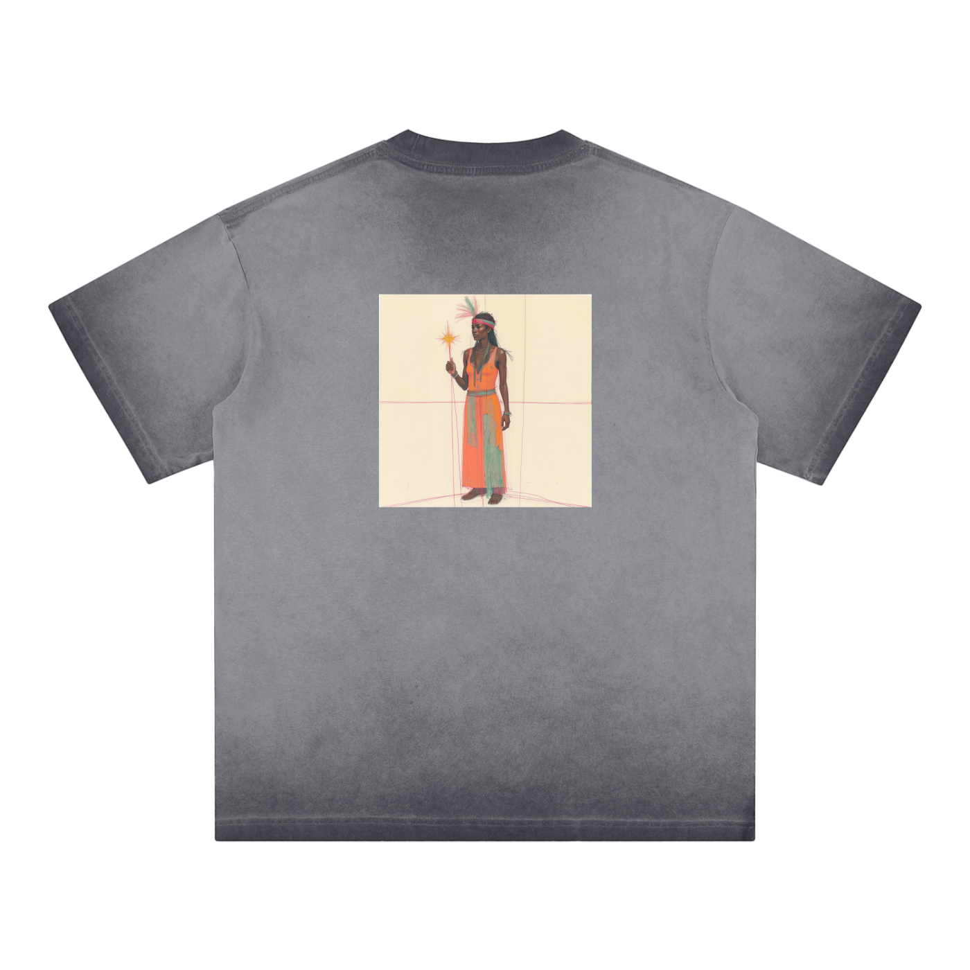 Amaru Khans Reverse Dyed T-shirt