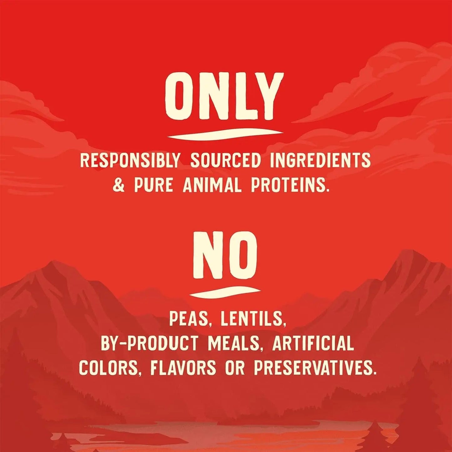 Wild Red Dry Dog Food Raw Coated High Protein Grain & Legume Free Red Meat Recipe, 1 Lb. Bag