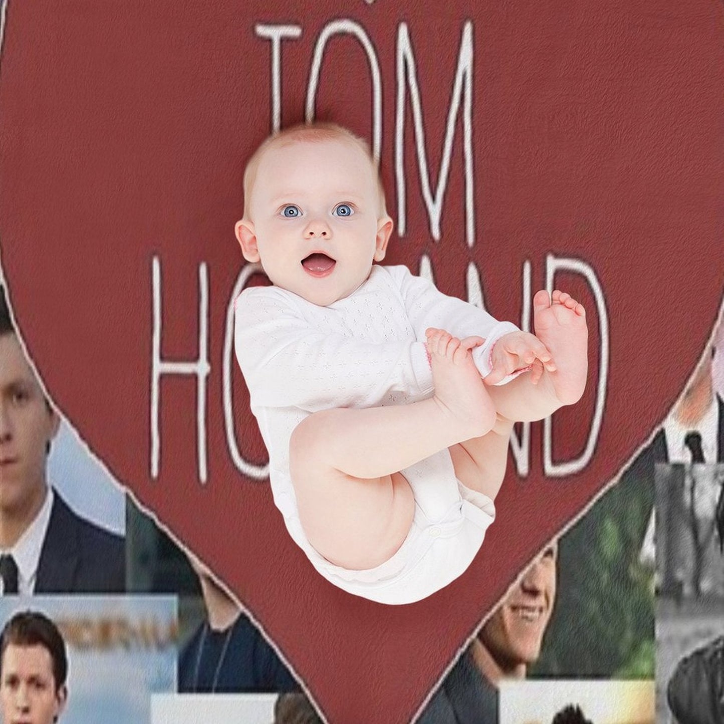 Tom Holland Blanketstickers Throw Blanket