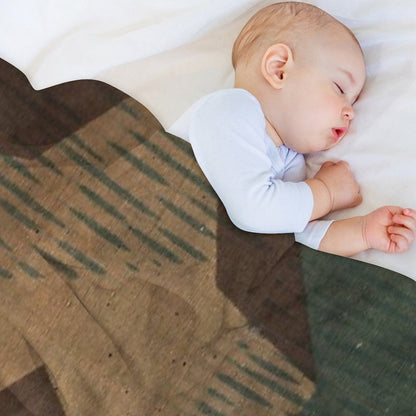 Splintertarn German Ww2 Camouflage (Version 2) Throw Blanket