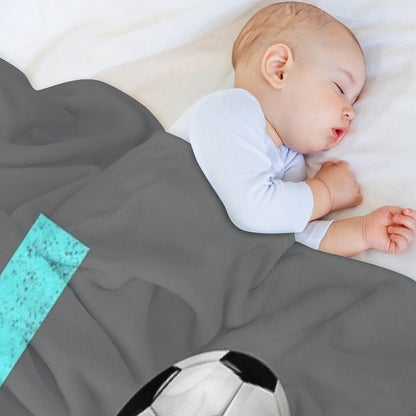 Cutest Girls LOVE SOccer Gift Design   We Love Soccer Throw Blanket