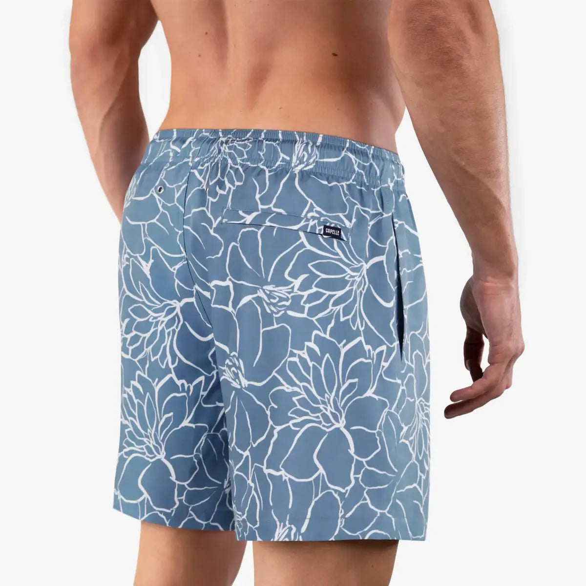 Early Bloom Hybrid Short, Compression Lined Swim and Resort Trunk