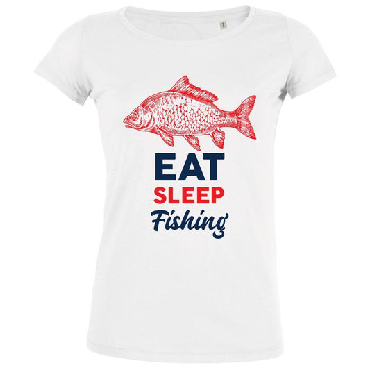 Eat Sleep Fishing Women's Organic Tee