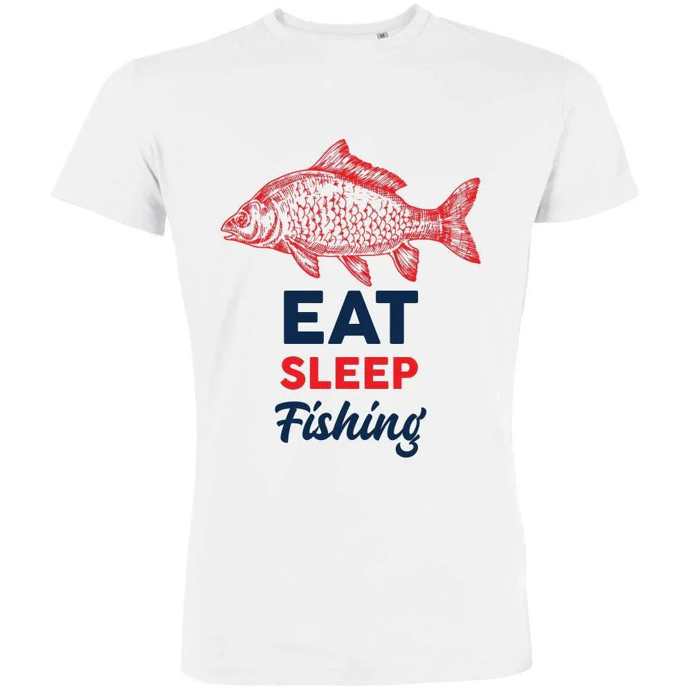 Eat Sleep Fishing Men's Organic Tee