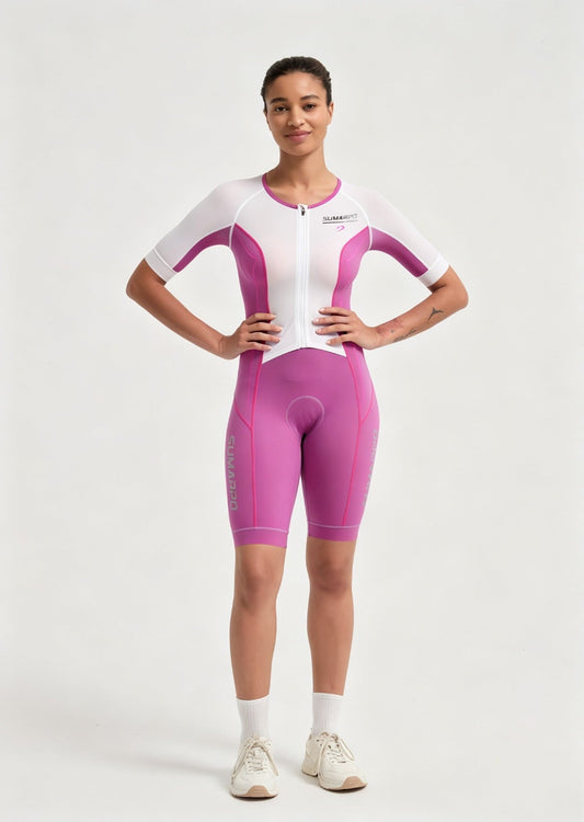 Echo Women's Short Sleeve Tri Suit