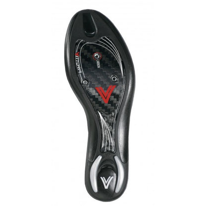 Vittoria Eclipse Cycling Shoes - BLACK & RED - CNS SOLE (EU 44)