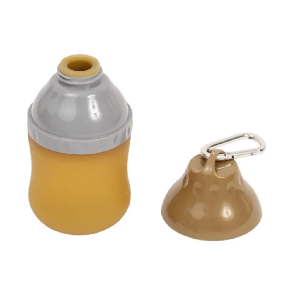 Silicone Travel Water Bottle for Dogs – Leak-Proof, Portable & Collapsible – Green/16oz