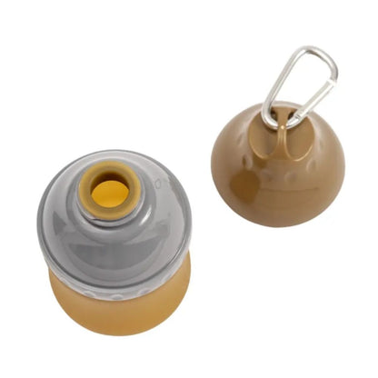 Silicone Travel Water Bottle for Dogs – Leak-Proof, Portable & Collapsible – Green/16oz