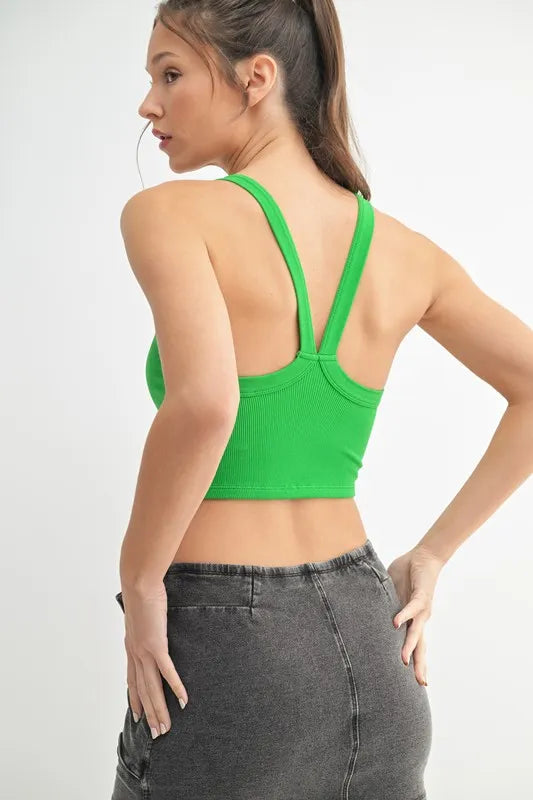 MONO B Seamless Solid Cami | Sybaritic Boutique