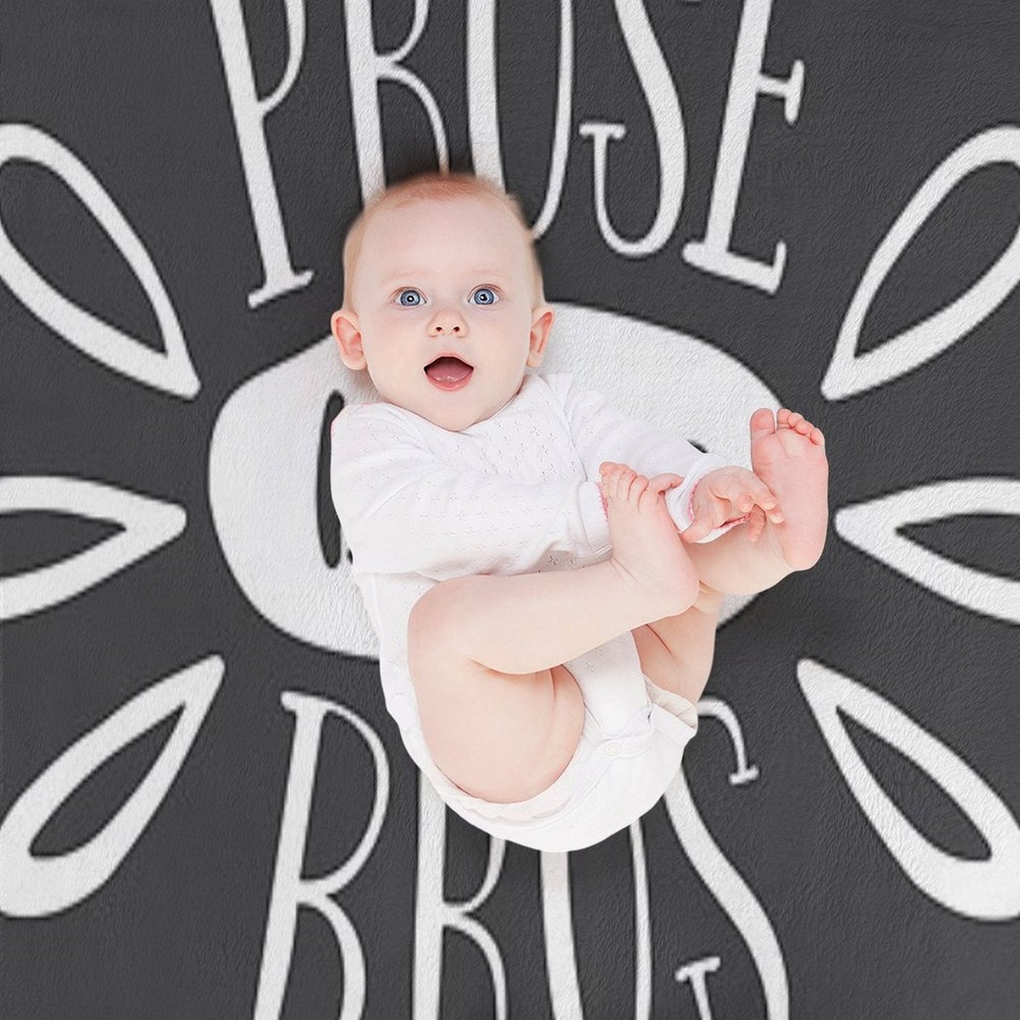 Prose Before Bros - White on Grey - Book Nerd Gift Throw Blanket