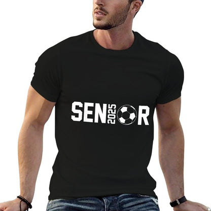 Graduate Class of 2025 Senior Soccer Player Graduation T-Shirt