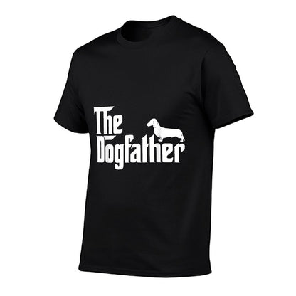 The Dogfather Dachshund Funny Father Dog Lover T-Shirt