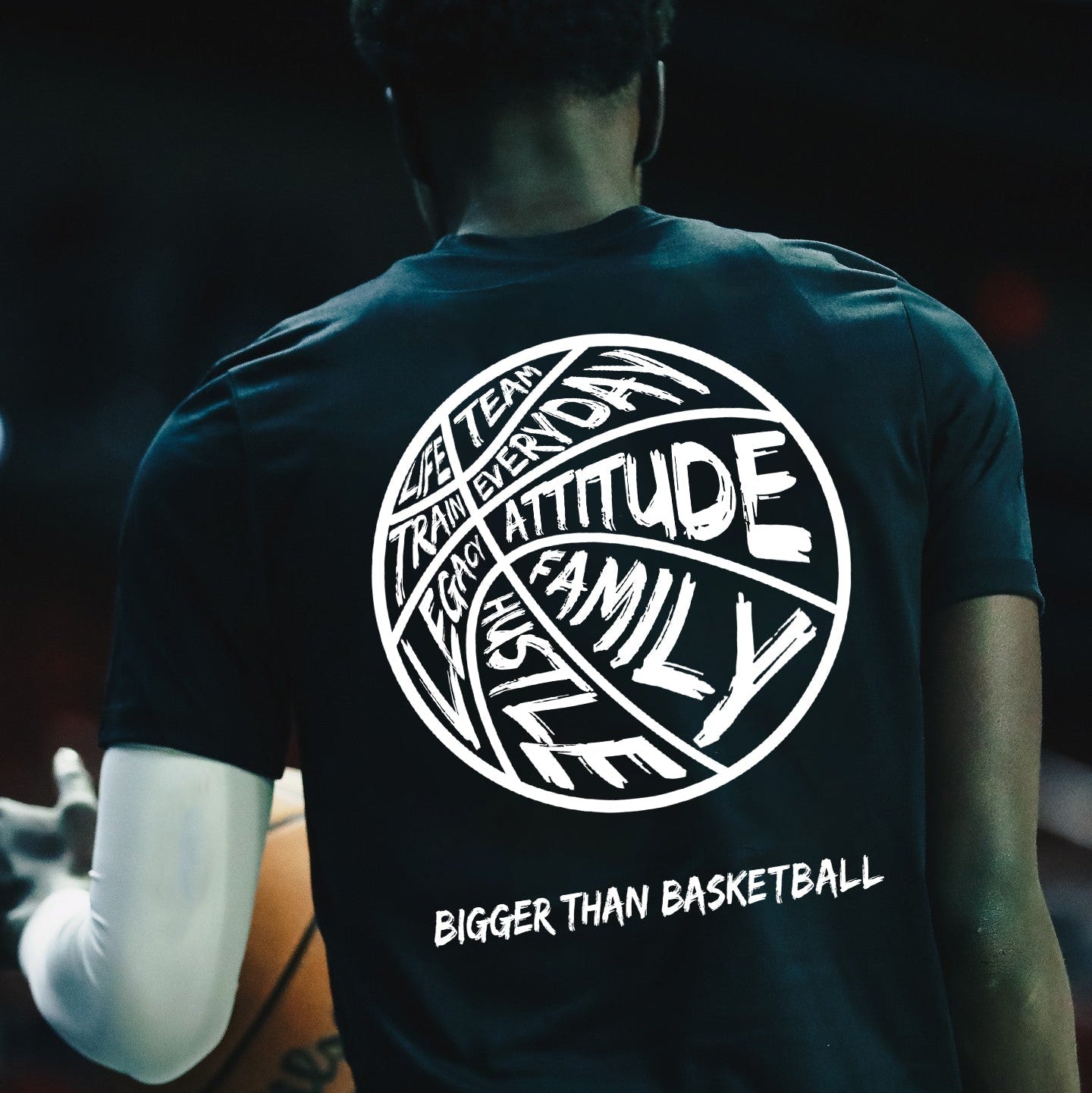 Bigger Than Basketball - T-Shirt - Black