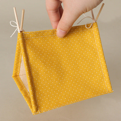 Miniature Camping Tent Hide & Photo Prop