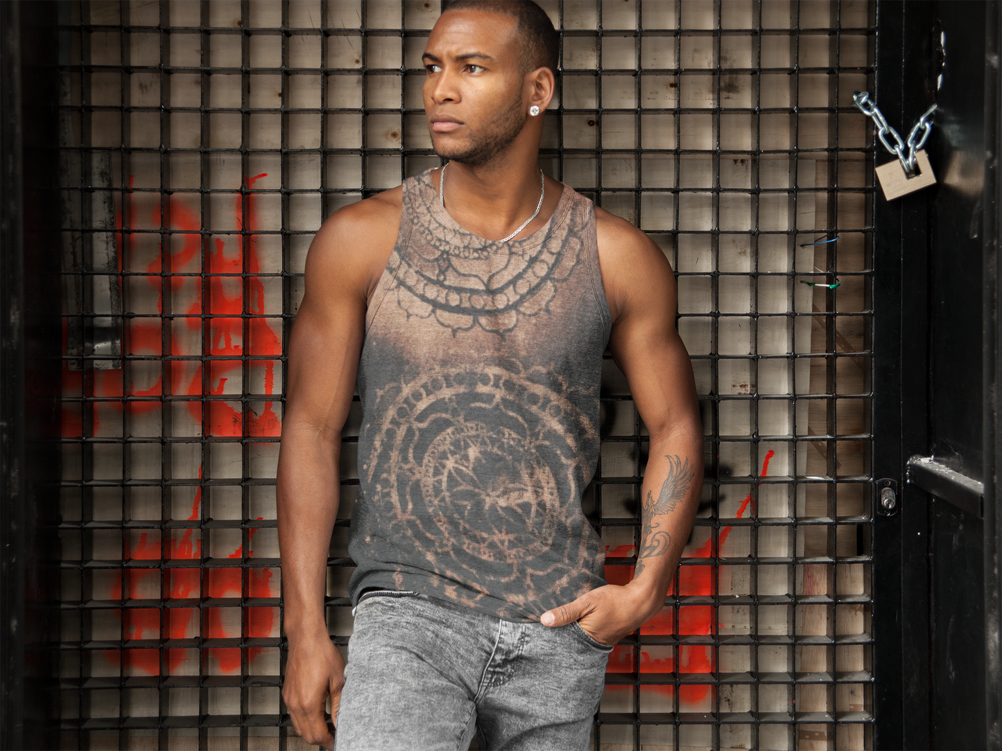 Egyptian Feather Unisex Tank Top