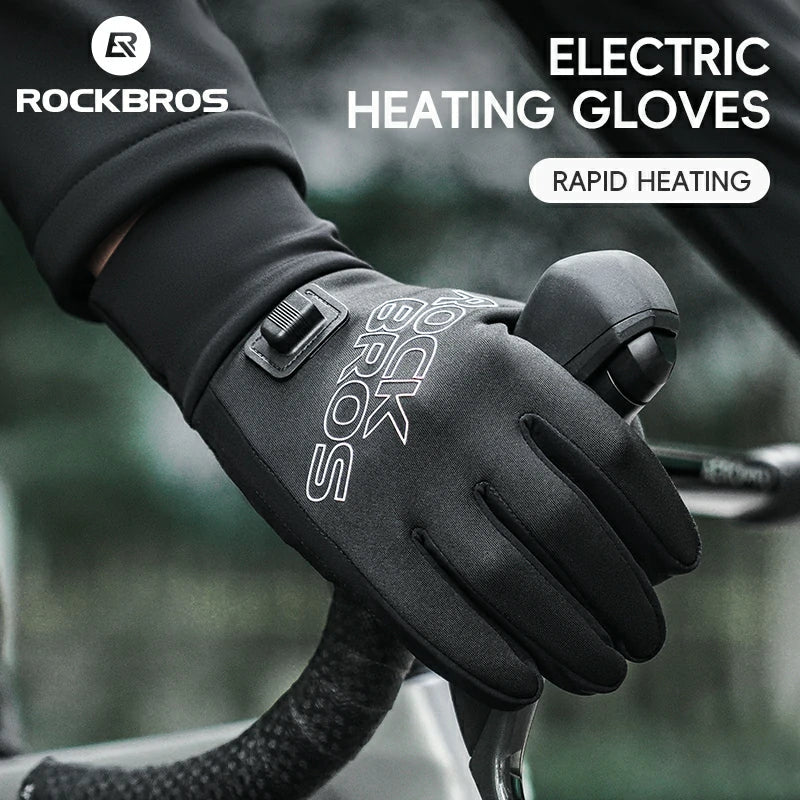 Winter Heated Gloves USB Rechargeable - Triathlete Store