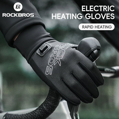 Winter Heated Gloves USB Rechargeable - Triathlete Store