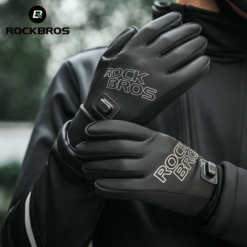 Winter Heated Gloves USB Rechargeable - Triathlete Store