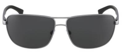 Emporio Armani 2033 3130/87 Matte Grey Metal Sunglasses