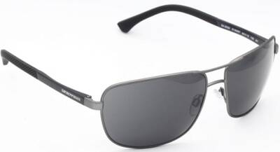 Emporio Armani 2033 3130/87 Matte Grey Metal Sunglasses