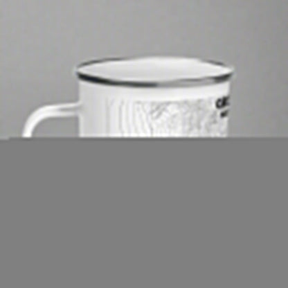Great Basin National Park Topographic Enamel Camp Mug