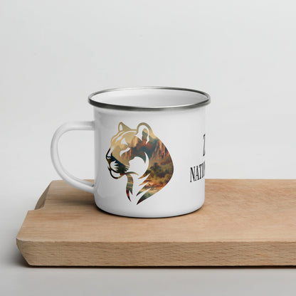 Zion National Park Mountain Lion Camp Mug