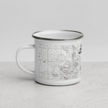 Lassen Volcanic National Park Topographic Camp Mug