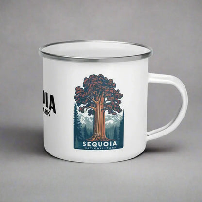 Sequoia National Park Durable Enamel Camp Mug